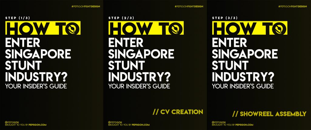 How to enter Singapore stunt industry